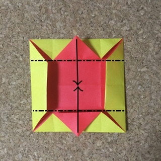 立体の家の折り方16